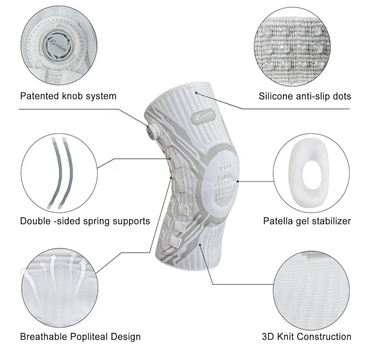 Knee Brace for Agility and Pain Recovery