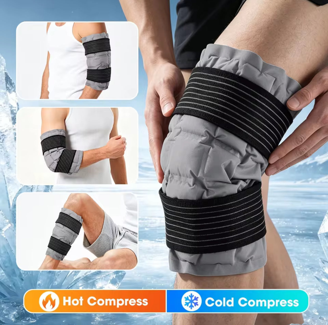 Hot Cold Therapy Knee Wrap